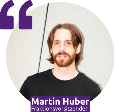 Martin Huber, Fraktionsvorsitzender